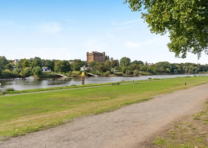 Homey - Riverside - Mit Weserblick Und Parkplatz *